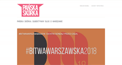 Desktop Screenshot of panskaskorka.com
